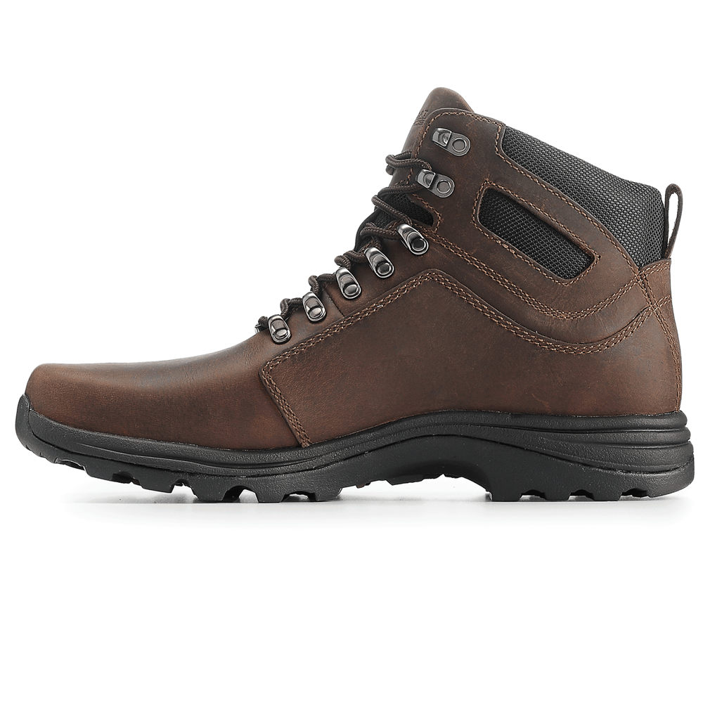 Botas Rockport Hombre Mexico - Cold Springs Waterproof Elkhart Marrom - PATRF4839